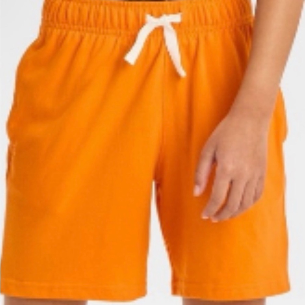 Cat & Jack Orange Easy-On Shorts
